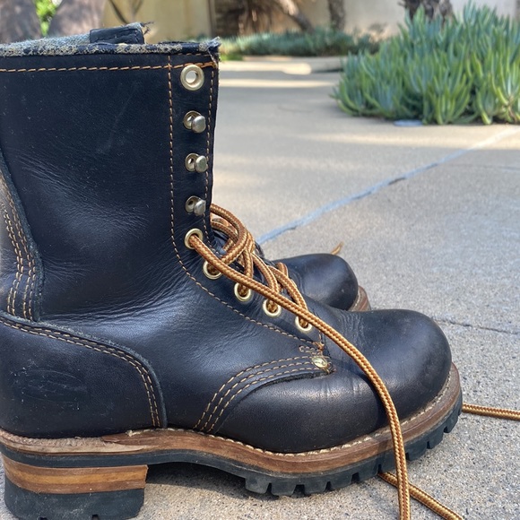Sketchers leather vintage combat boots - Picture 6 of 10